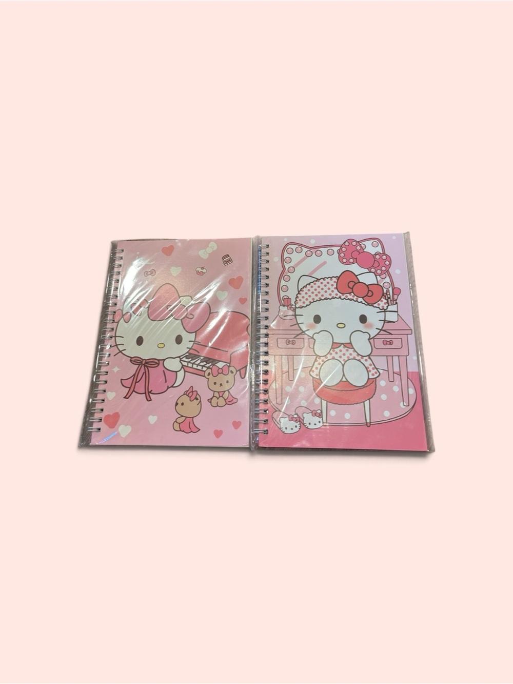Pack of 2 Hello Kitty Spiral Notebooks